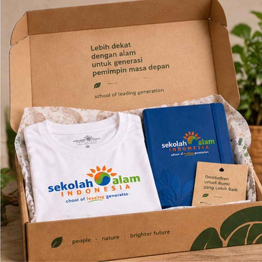[SAI-PKG-BOX-KRF] Kotak Kado Alam — Gift Box Kraft