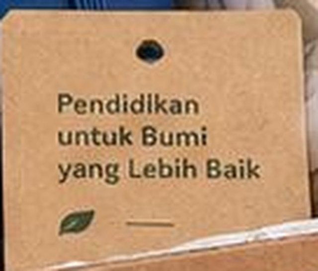 [SAI-PKG-CRD-KRF] Kartu "Bumi yang Lebih Baik" — Kartu Ucapan Kraft